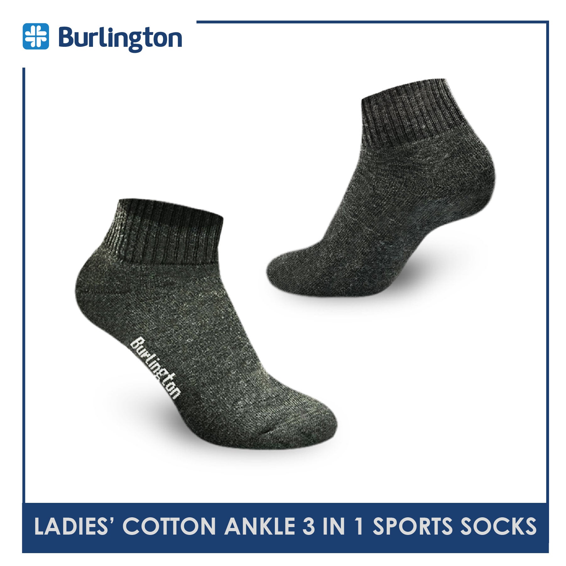 Thick Cotton Ankle Socks for Ladies