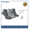 Burlington Men's Cotton Thick Sports Ankle Socks 3 pairs in a pack BML-222