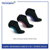 Microban Ladies' Cotton Thick Sports Low Cut Socks 3 pairs in a pack VLSG0401