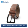 Burlington Men's Prong Buckle Genuine Leather Belt 1 Piece JMLP2102