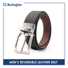 Burlington Men's Reversible Genuine Leather Belt 1 Piece JMLR2101