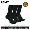 Bally YMCKG12 Men's Cotton Crew Casual Premium Socks 3 pairs in a pack
