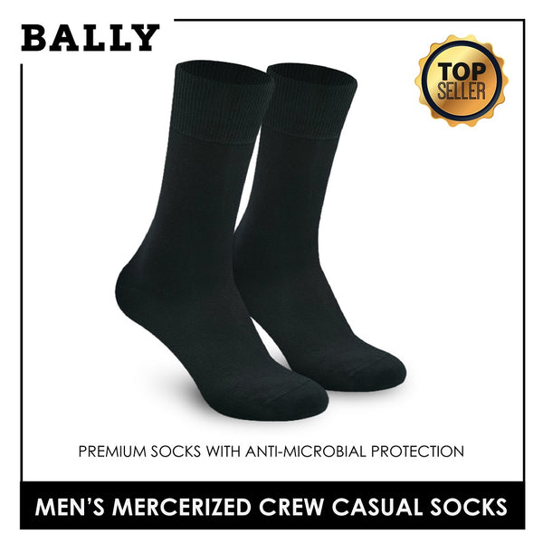 Bally YMMK4 Men's Mercerized Crew Casual Socks 1 pair (4700287500393)