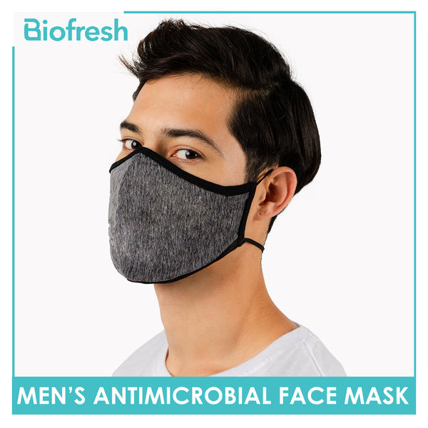 Biofresh RMMASK1 Men’s Washable Anti-Microbial Headloop Face Mask 1 Piece (4756415283305)