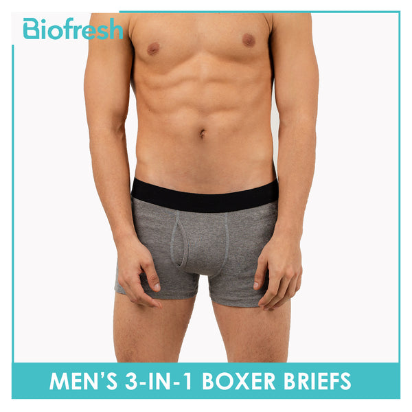 Biofresh UMBBG20 Men's Boxer Brief 3 pcs in a pack (4369511776361)