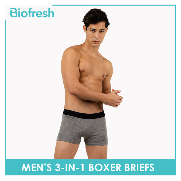 Biofresh UMBBG20 Men's Boxer Brief 3 pcs in a pack (4369511776361)