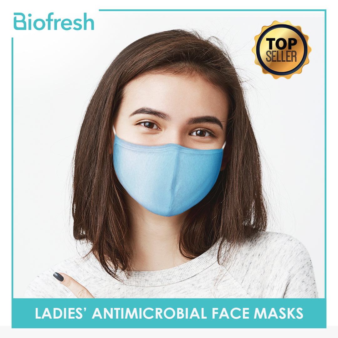 Buy Biofresh Ladies' Washable Anti-Microbial Printed Face Mask 3 pcs 2024  Online