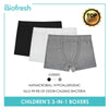 Biofresh UCBBG7 Children's Boxer Brief 3 pieces in a pack