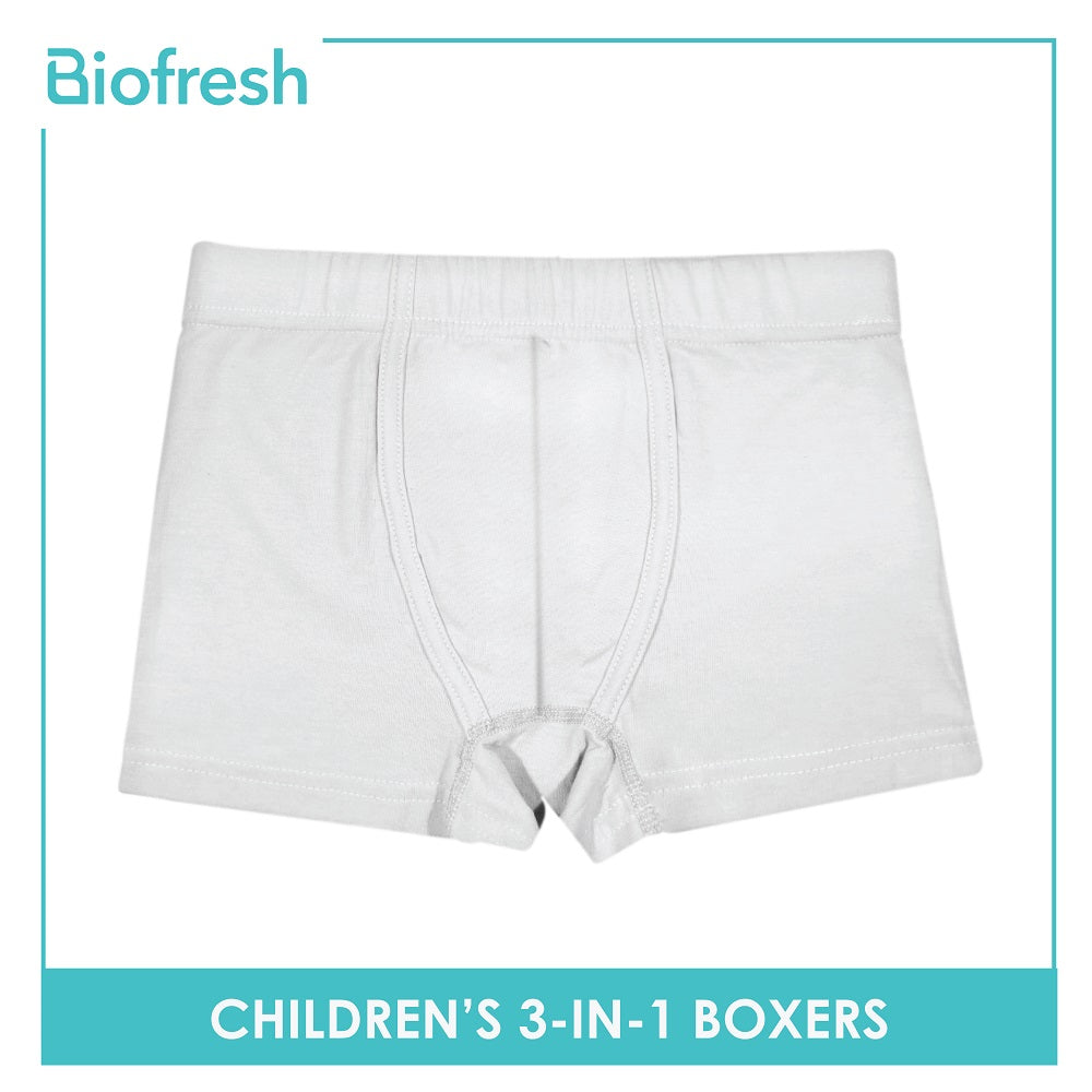 Buy Biofresh Biofresh Boys' Antimicrobial Cotton Boxer Briefs 3 Pieces In A  Pack UCBBG4101 2024 Online