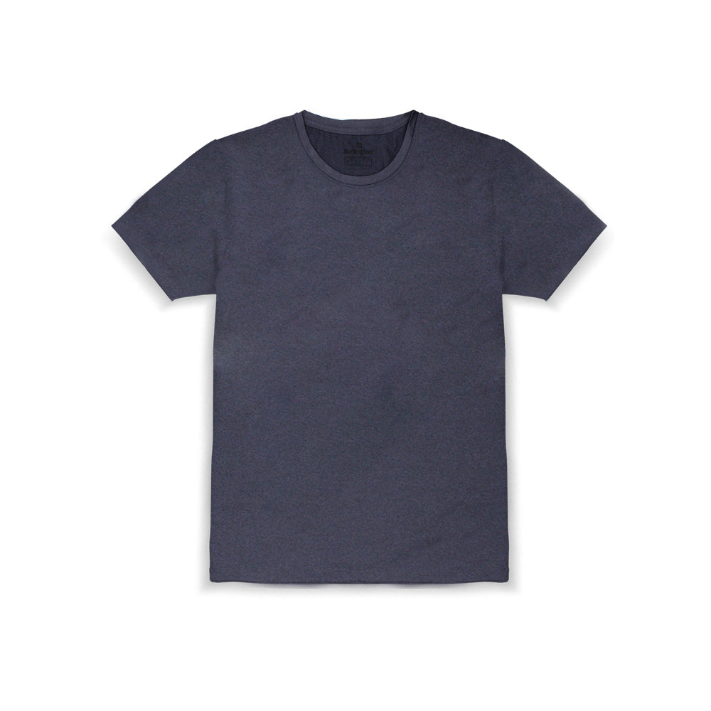 Burlington Men's OVERRUNS Cotton-Rich Round Neck Shirt 1 piece GMSRCO1 (6671357739113)