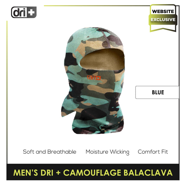 Dri Plus Men's Camou Series Washable Multi-Functional Moisture Wicking Balaclava 1 pc (limited edition) DMCAMOBALA1201 (6621076127849)