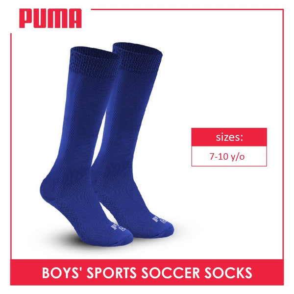 Puma Boys' Thick Sports Crew Length Soccer Socks 1 pair CFK12