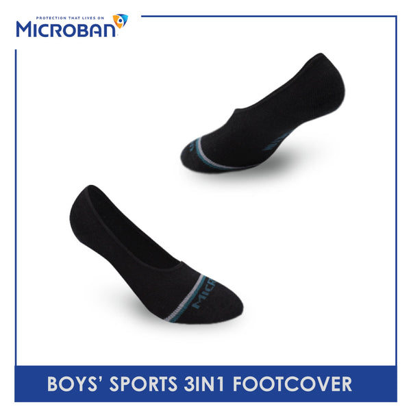 Microban Boys' Cotton Thick Sports Foot Cover 3 pairs in a pack VBSFG7