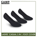 Camp Ladies’ Lite Thin Casual Foot Cover 3 pairs in a pack CLCFG1