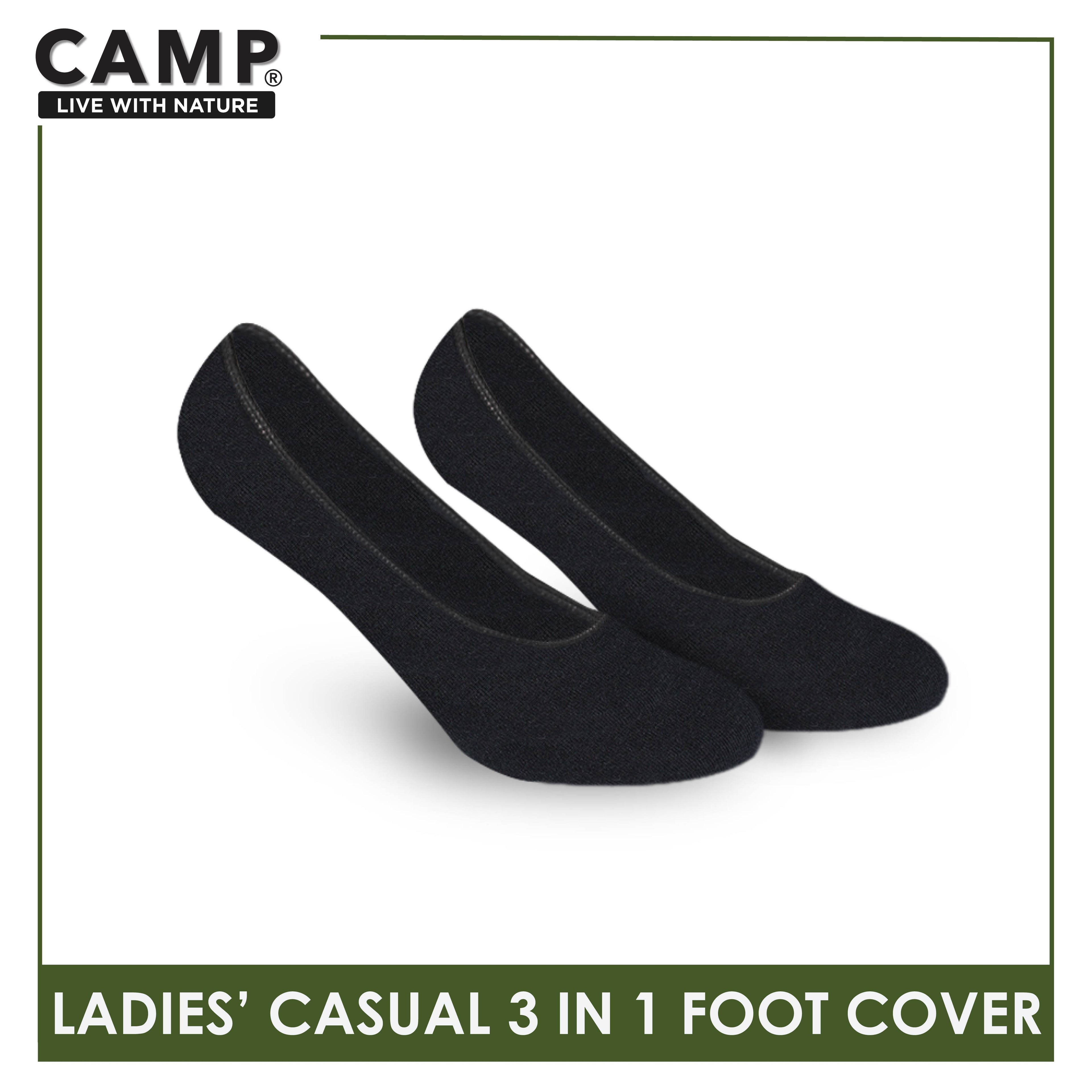 Camp Ladies’ Lite Thin Casual Foot Cover 3 pairs in a pack CLCFG1