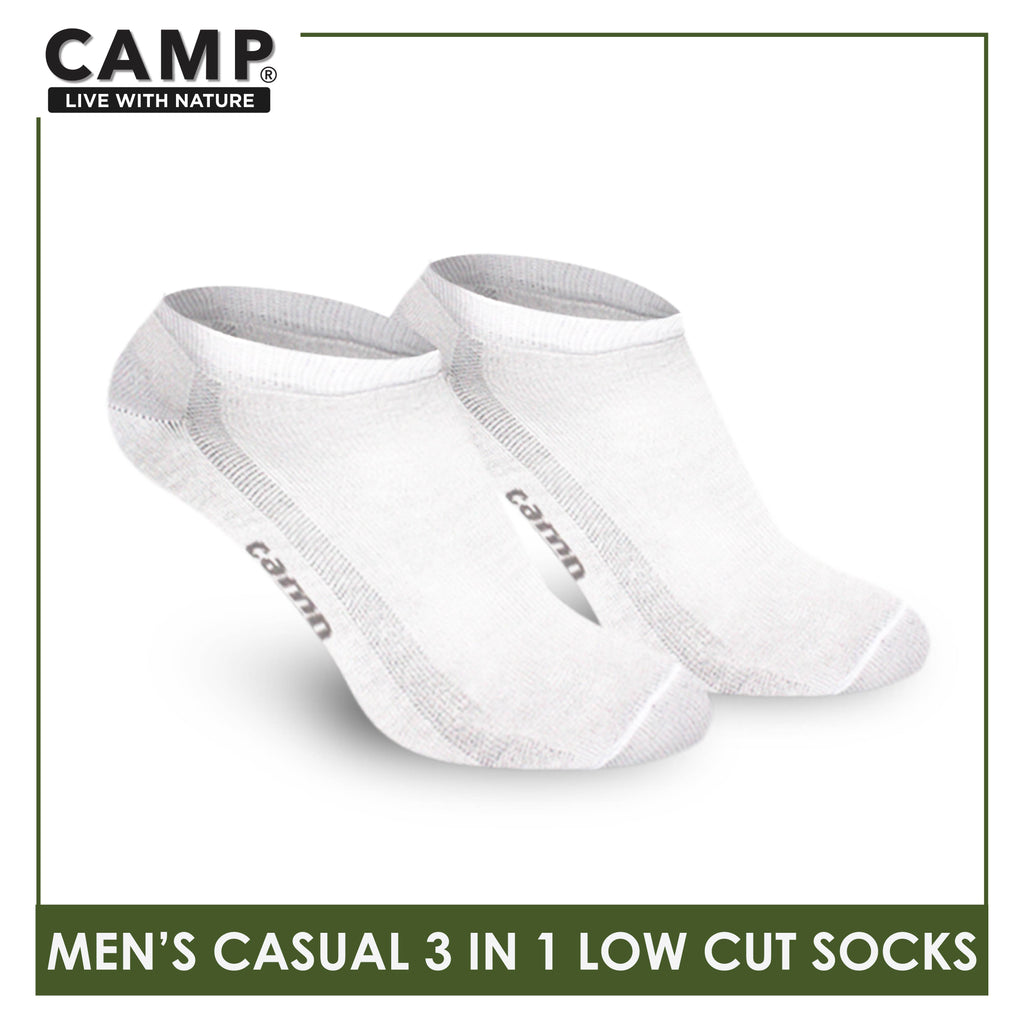 Camp Men's Cotton Lite Thin Casual Low Cut Socks 3 pairs in a pack CMC0