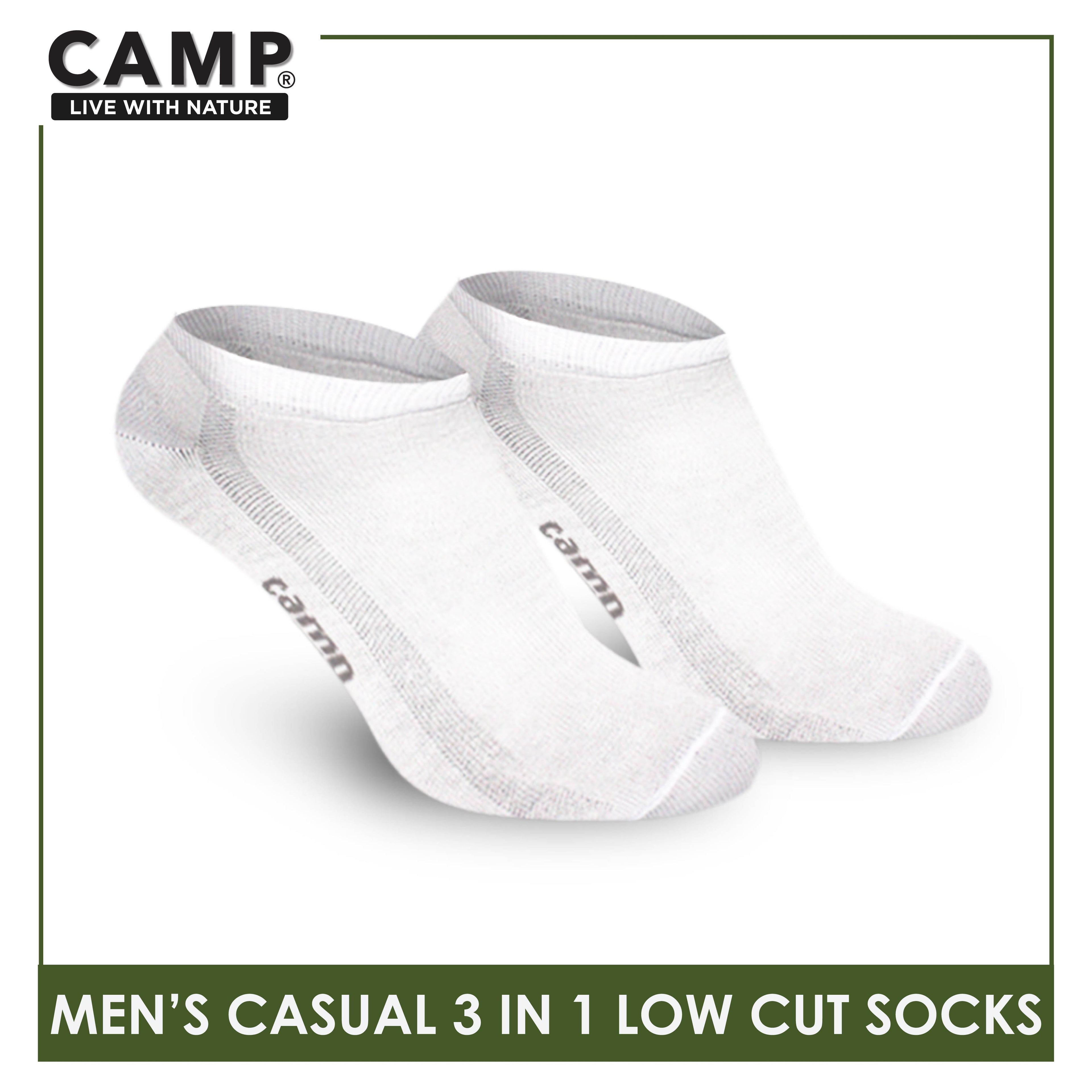 Camp Men's Cotton Lite Thin Casual Low Cut Socks 3 pairs in a pack CMC0