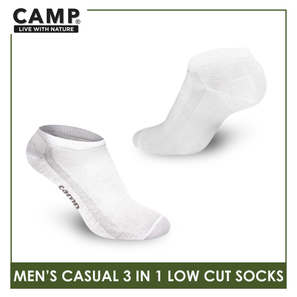 Camp Men's Cotton Lite Thin Casual Low Cut Socks 3 pairs in a pack CMC0