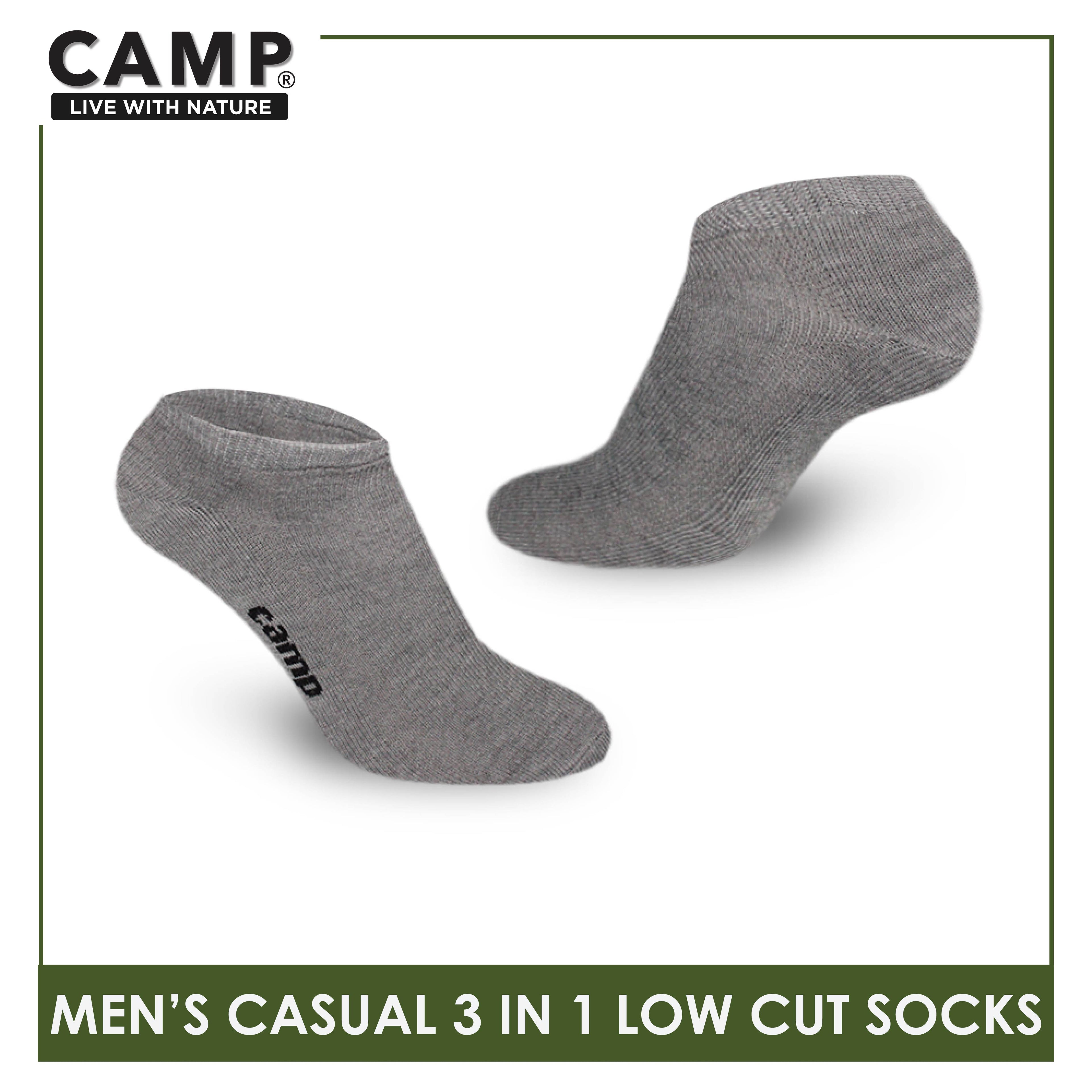 Camp Men's Cotton Lite Thin Casual Low Cut Socks 3 pairs in a pack CMC0