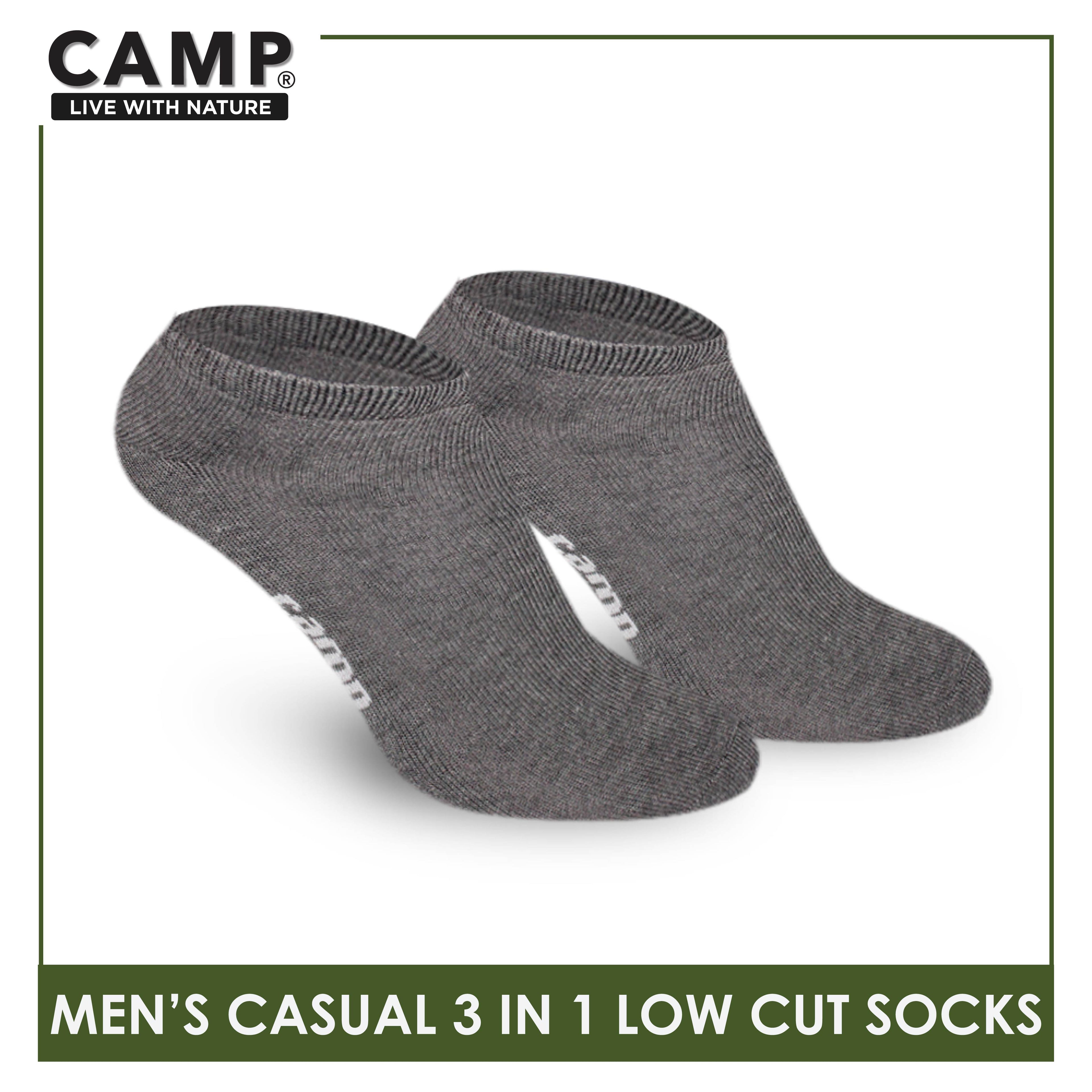 Camp Men's Cotton Lite Thin Casual Low Cut Socks 3 pairs in a pack CMC0