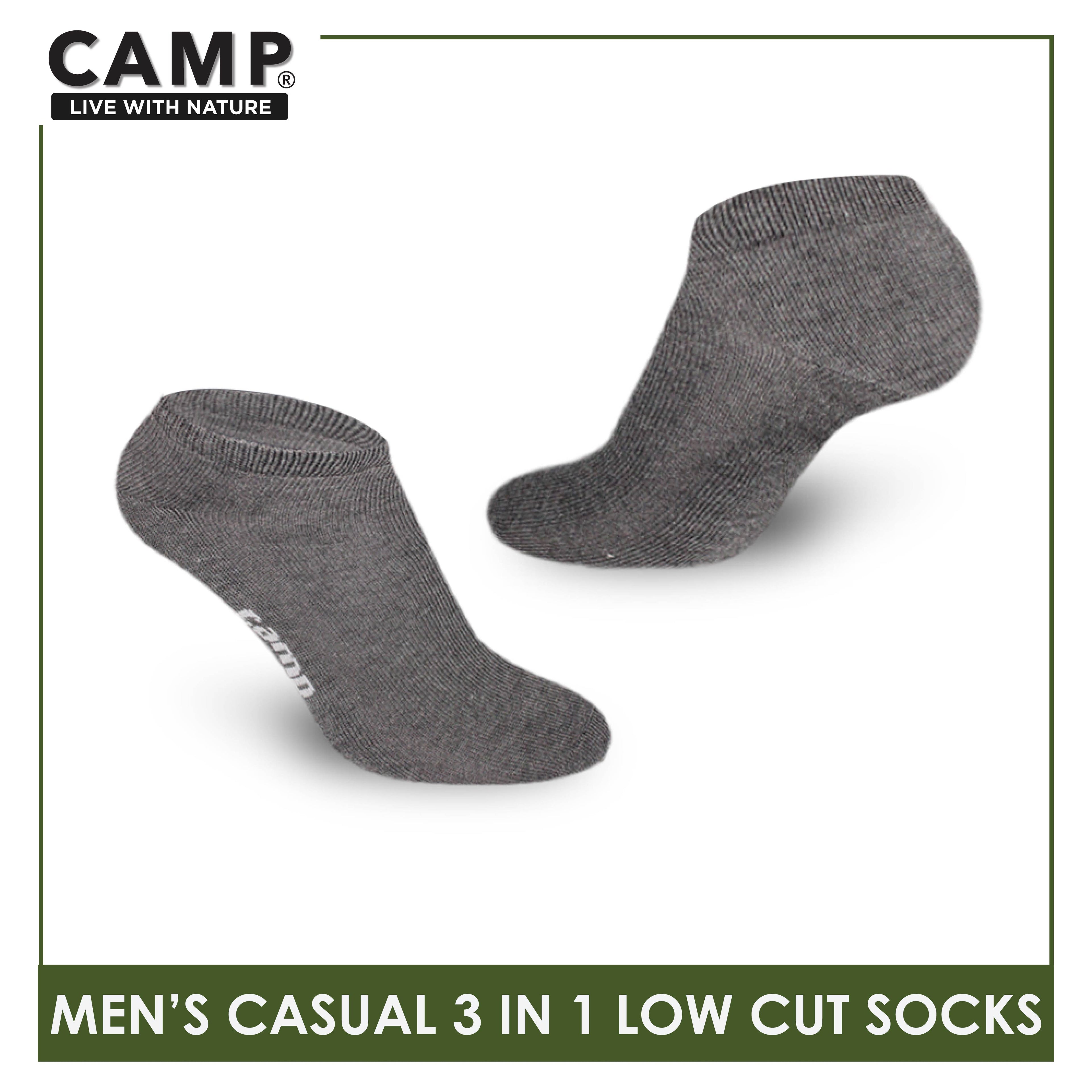 Camp Men's Cotton Lite Thin Casual Low Cut Socks 3 pairs in a pack CMC0
