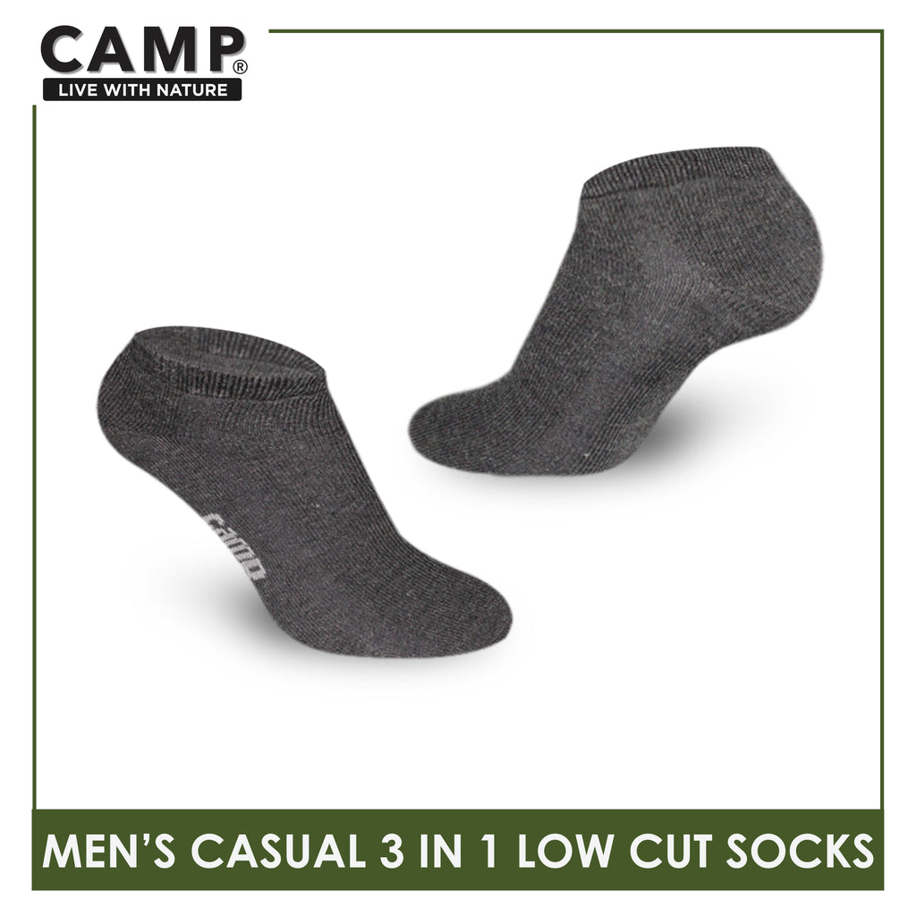 Camp Men's Cotton Lite Thin Casual Low Cut Socks 3 pairs in a pack CMC0
