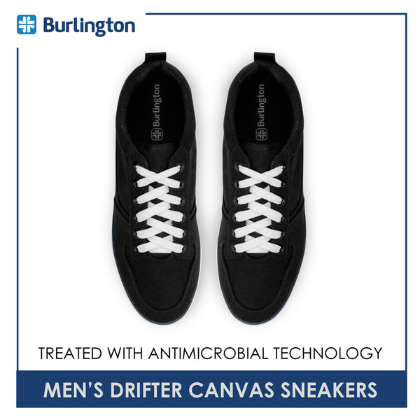 Burlington Men's Drifter Low Cut Canvas Sneaker Shoes HMH2403