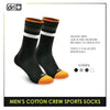 Dri Plus DMB0401 Men's Cotton Crew Sports Socks 1 pair