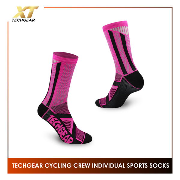 Burlington Men's Techgear Rapid Cycling Thick Sports Crew Socks 1 Pair TGMB1401