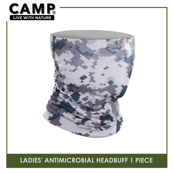 Camp Ladies' Antimicrobial Sublimated Headbuff 1 piece CLBH1102 (6615996858473)