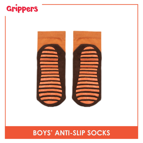 Dri Plus Boys Children Grippers Anti Slip Socks 1 pair DBCR0101 (4-7 years old)