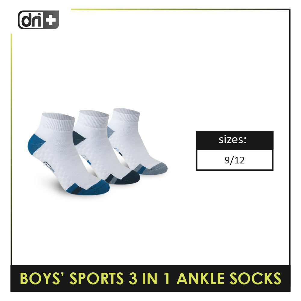 Boys' Sports Crew Length Soccer Socks