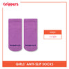 Dri Plus Girls' Gripper Anti Slip Socks 1 pair DGCR2402
