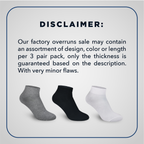Burlington Ladies' OVERRUNS Cotton Thick Sports Socks 3 pairs in a pack BLSCO1 (6671261007977)