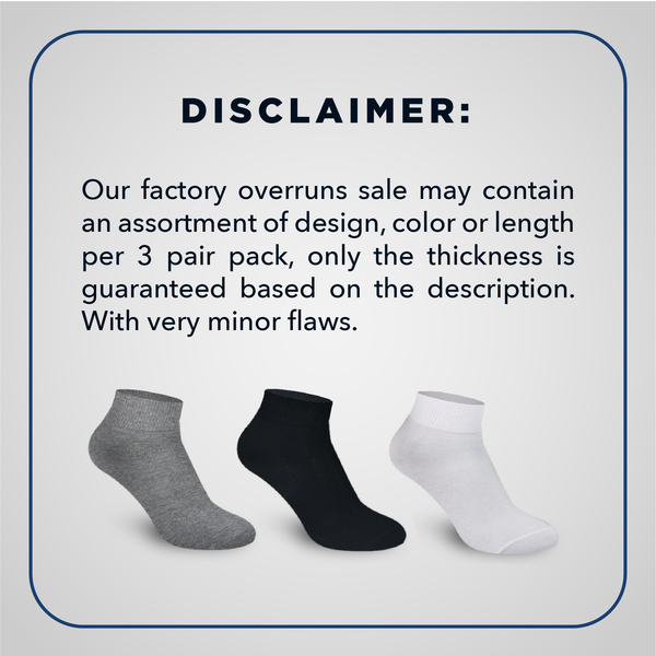 Biofresh Ladies' OVERRUNS Antimicrobial Thick Sports Socks 3 pairs in a pack BLRGCO1 (6672224780393)
