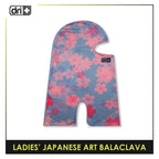Dri Plus Ladies’ Japanese Art Hanami Washable Multi-Functional Moisture Wicking Balaclava 1 piece DLB3301