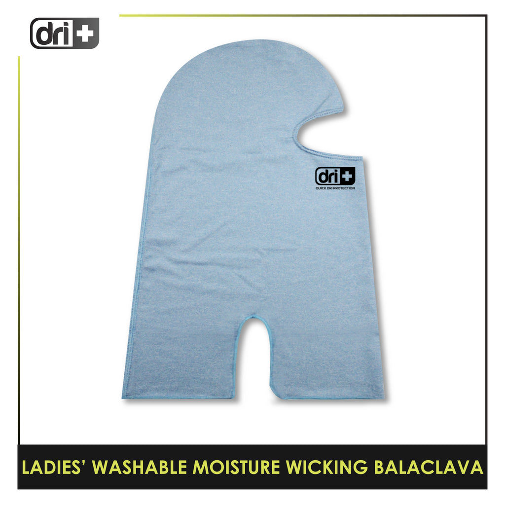 Dri Plus DLBAL01 Ladies' Washable Multi-Functional Moisture Wicking Premium Balaclava 1 piece