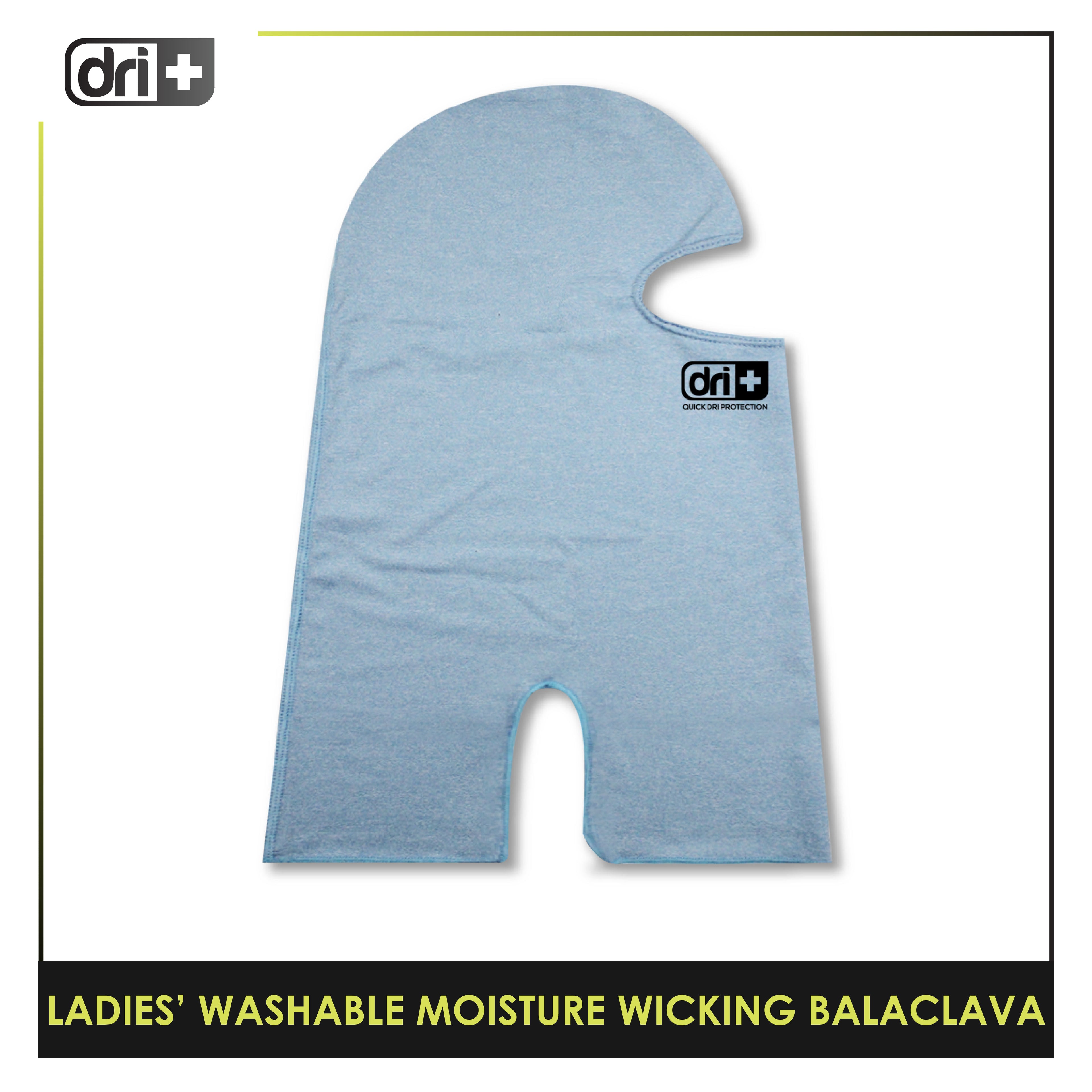 Dri Plus DLBAL01 Ladies' Washable Multi-Functional Moisture Wicking Premium Balaclava 1 piece