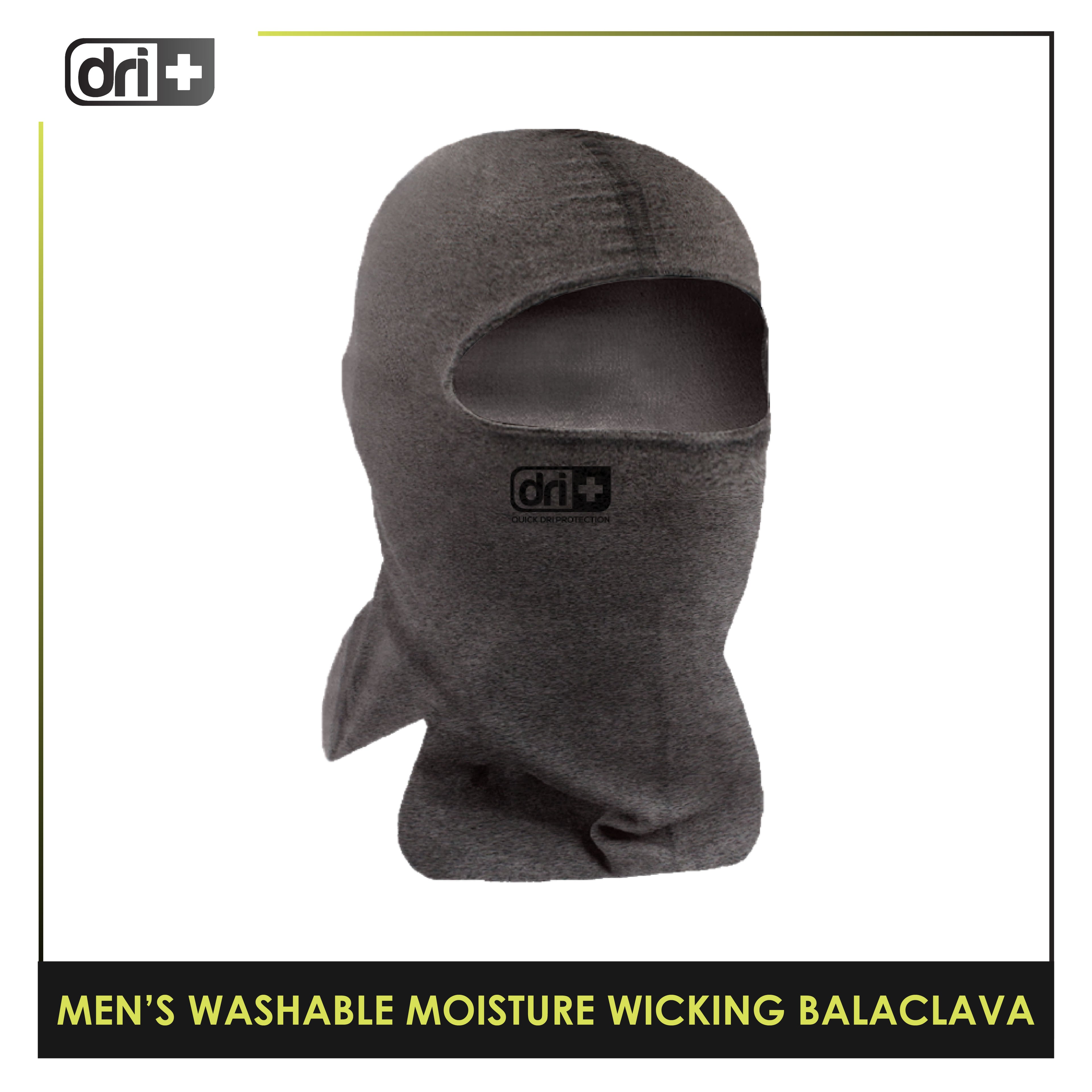 Dri Plus DMBALA01 Men's Washable Multi-Functional Moisture Wicking Premium Balaclava 1 piece