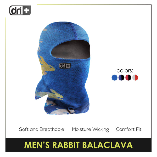 Dri Plus Men's Rabbit 2023 Washable Multi-Functional Moisture Wicking Balaclava 1 piece DMBCN3101