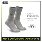 Dri Plus DMS0401 Men's Thick Cotton Crew Sports Socks 1 pair (4799349686377)