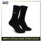 Dri Plus DMS0401 Men's Thick Cotton Crew Sports Socks 1 pair (4799349686377)