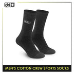 Dri Plus DMS0401 Men's Thick Cotton Crew Sports Socks 1 pair (4799349686377)