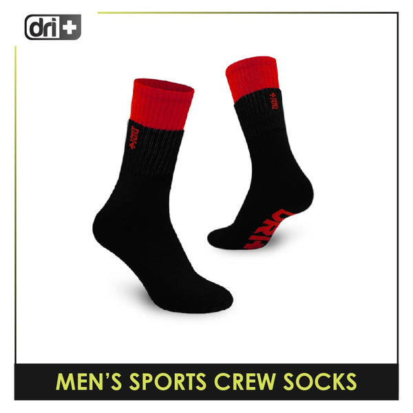 Dri Plus Men's Thick Sports Crew Socks 1 pair DMS2402