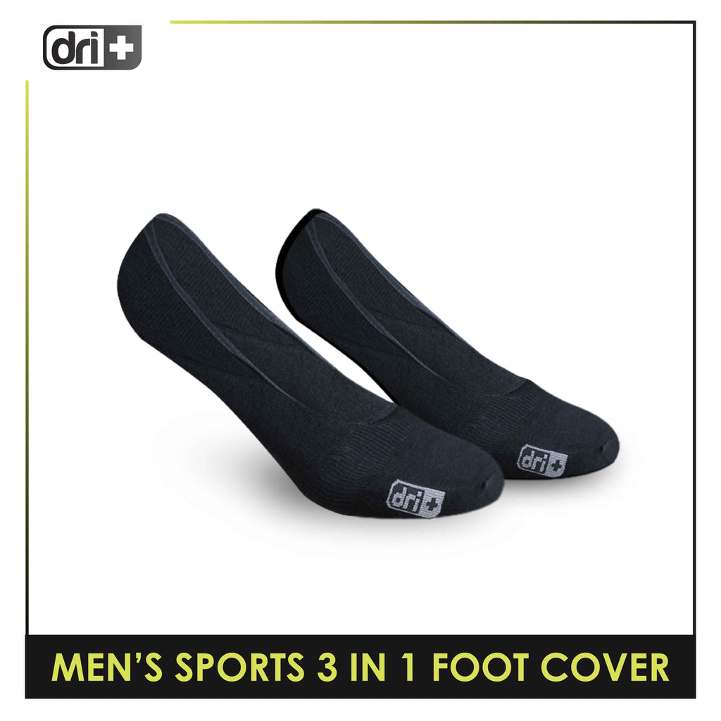 Dri Plus Men's Thick Sports Foot Cover Socks 3 pairs in a pack DMSFG2