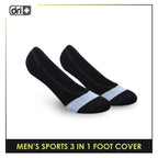 Dri Plus Men's Thick Sports Foot Cover Socks 3 pairs in a pack DMSFG3