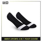 Dri Plus Men's Thick Sports Foot Cover Socks 3 pairs in a pack DMSFG3