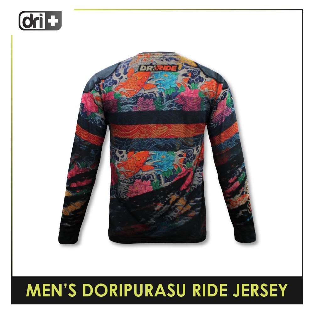 Dri Plus Men's Japanese Doripurasu Motorcycle Dri Jersey Long Sleeve 1 piece DMSRL2401