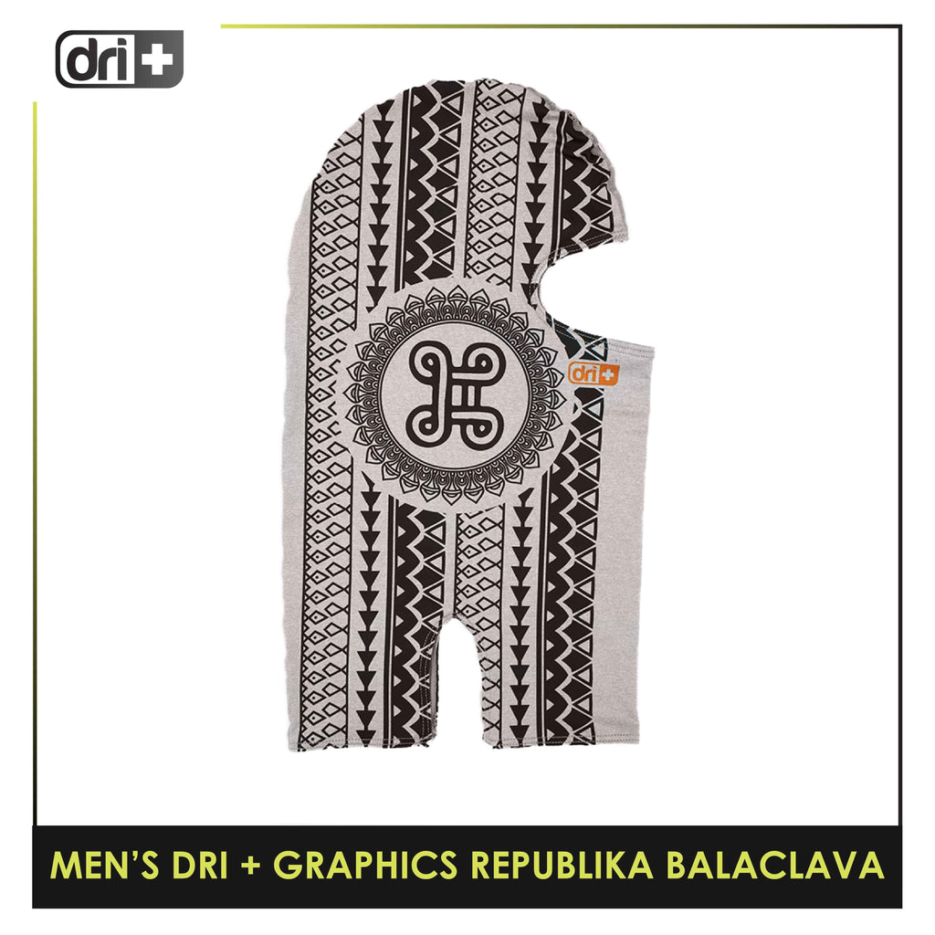 Dri Plus Men's Republika Series Washable Multi-Functional Moisture Wicking Balaclava 1 pc DMREPUBALA1201 (6650014892137)