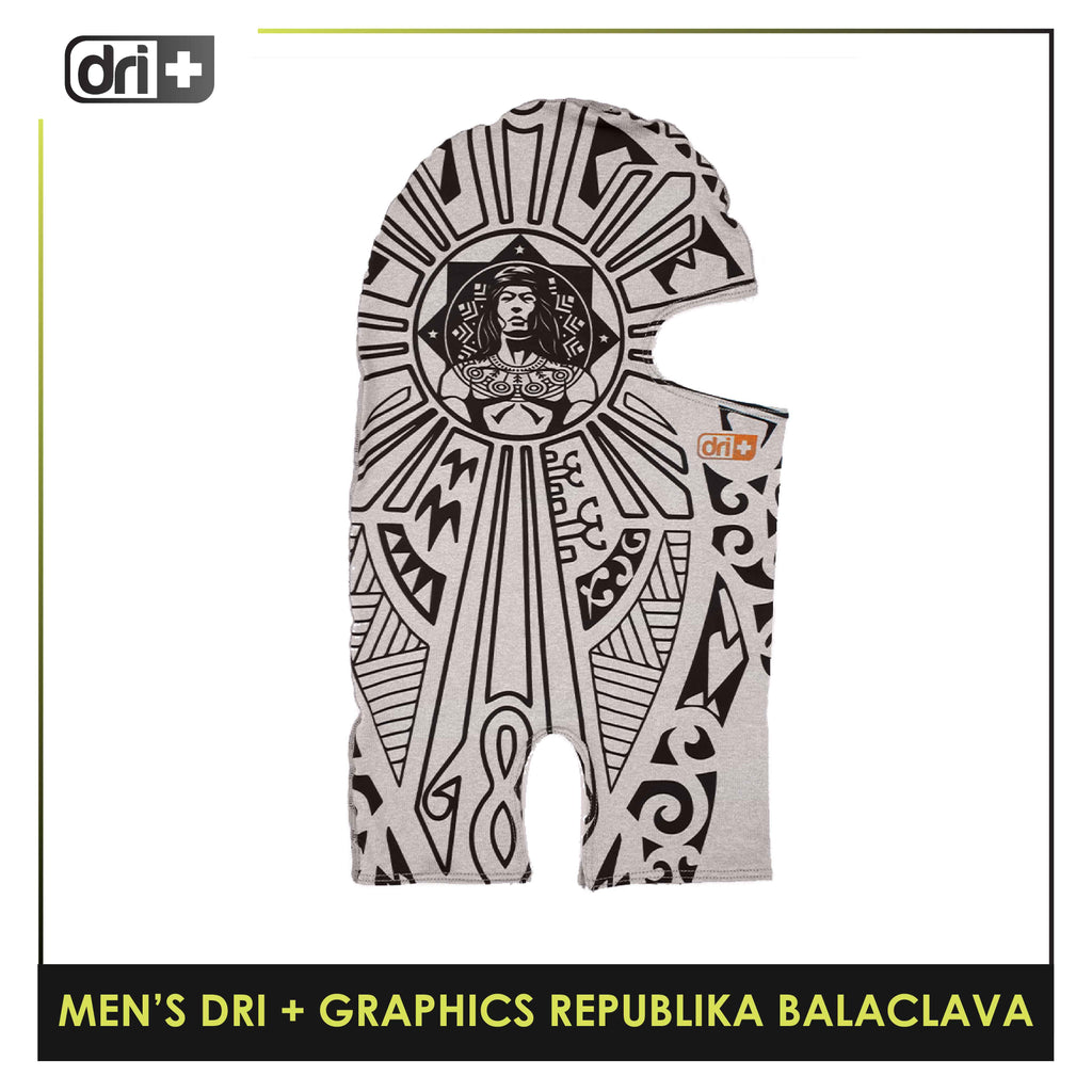 Dri Plus Men's Republika Series Washable Multi-Functional Moisture Wicking Balaclava 1 pc DMREPUBALA1201 (6650014892137)